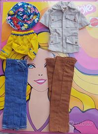 set vestiti e accessori Barbie e Ken 