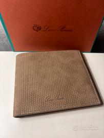 portafoglio Loro Piana suede