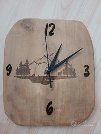 orologio legno