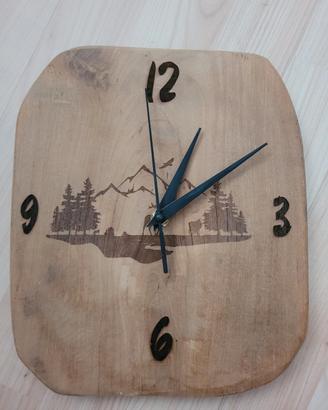 orologio legno