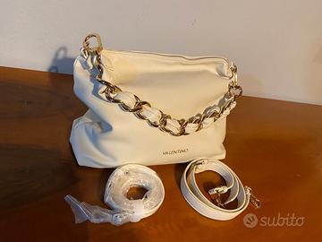 Borsa Ecru Panna/Avorio Mario Valentino Pastis