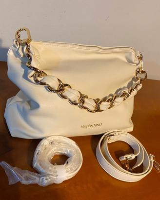 Borsa Ecru Panna/Avorio Mario Valentino Pastis