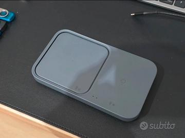 caricabatterie wireless Samsung Doppio