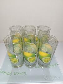 Servizio bibita Naj-Oleari in vetro