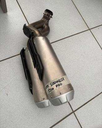 terminale scarico ducati scrambler 1100 pro