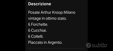 Posate Arthur Krupp 
