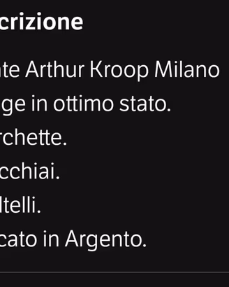 Posate Arthur Krupp 