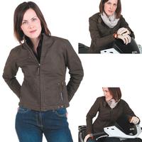GIACCA MOTO TUCANO URBANO QUEEN LADY COTONE CANVAS