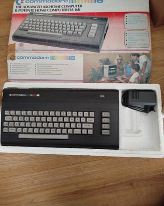 Commodore 16, lettore cassette e giochi 