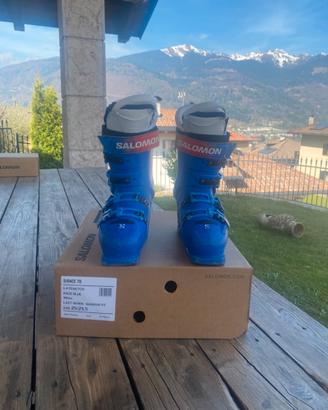 Scarponi da sci race 70 della salomon 25/25.5