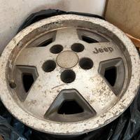 Cerchi lega e portasci per Jeep Wrangler