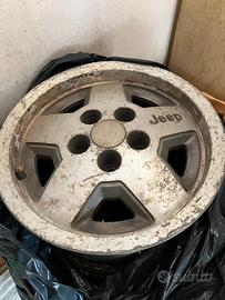 Cerchi lega e portasci per Jeep Wrangler