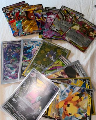 Lotto carte pokemon