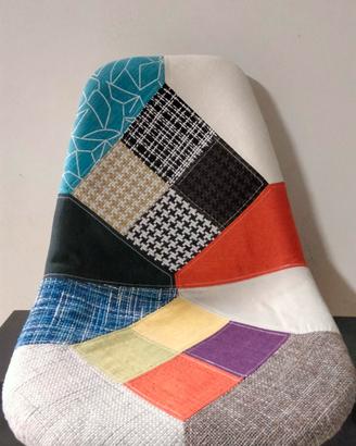 Sedia patchwork , no base