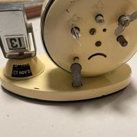 Orologio da Tavolo Vintage Golden Cock