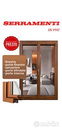 Vendiamo serramenti in PVC su misura