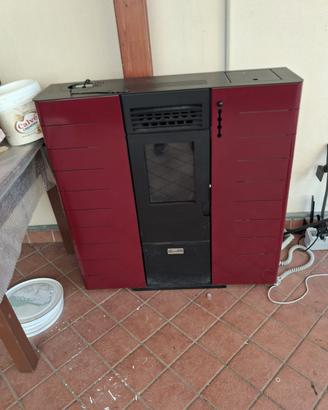Stufa a pellet modello SLIM CANADIAN