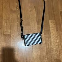 Borsa tracolla ragazzo bianco nero Duca Homme
