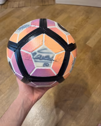 pallone da collezione autografato