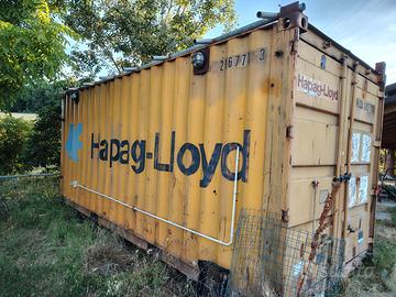 Container 20 Piedi Box con scaffali e luce