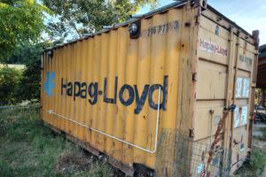Container 20 Piedi Box con scaffali e luce