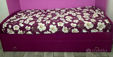 letto rosa/fucsia