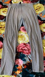 Legging grigi misura xl