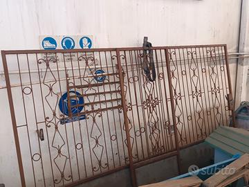 cancello scorrevole più cancellino