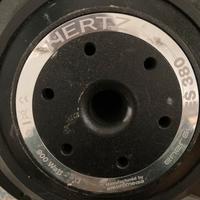 Subwoofer x auto semirgido diametro 38 cm 900 watt