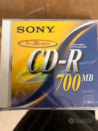 Cd sony registrabili