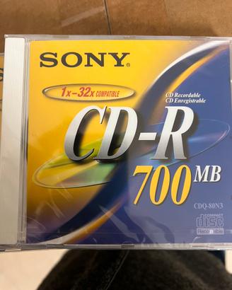 Cd sony registrabili