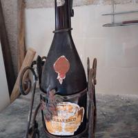 bottiglia di vino barbaresco 1980