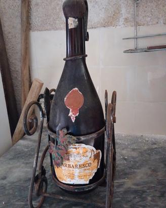 bottiglia di vino barbaresco 1980