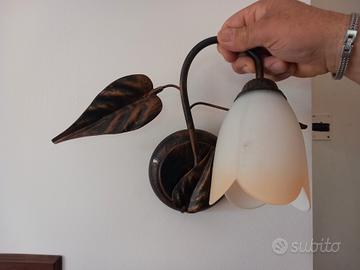 Applique da interno in ferro forgiato