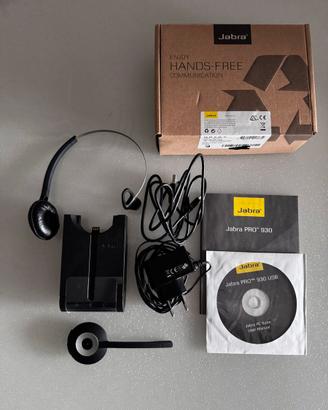 Cuffie professionali Jabra Pro 930 wireless nuove