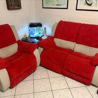 DIVANO + POLTRONA RELAX ELETTRICI