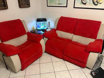 DIVANO + POLTRONA RELAX ELETTRICI