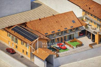 NUOVA REALIZZAZIONE: QUATTRO LOCALI CON GIARDINO.