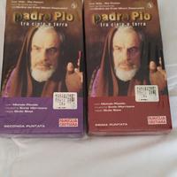2 Videocassette (VHS) Padre Pio (sigillate)