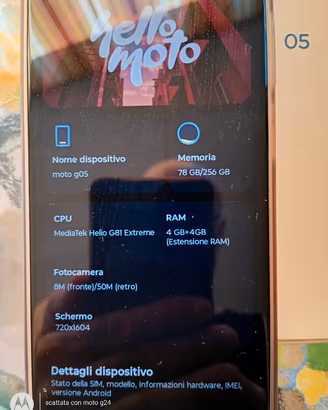 Motorola g05 