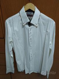 Camicia per uomo fantasia quadri taglia L