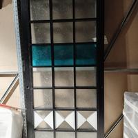 Porte scorrevoli con vetro di murano