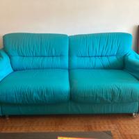 Divano Letto Azzurro