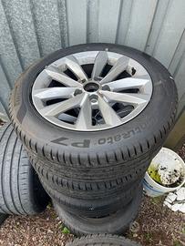 Cerchi e gomme Audi 205/55/16