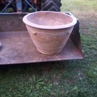 Conca antica in terracotta