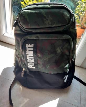 Zaino organizzato FORTNITE linea Skin verde