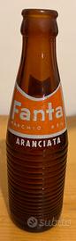 Bottiglia vetro vintage Fanta