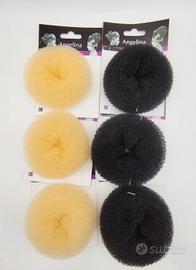 Set di 6 ciambelle per chignon . 
