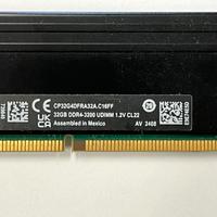 RAM DDR4 32GB 3200MHz