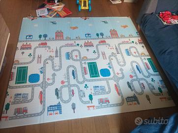 tappeto gioco double face